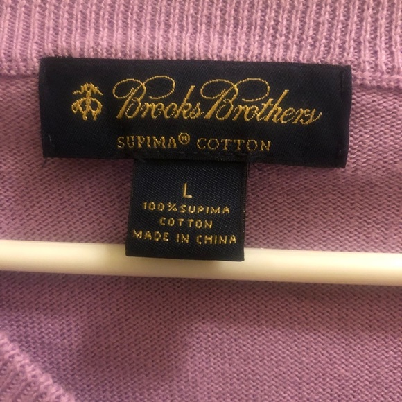 brooks brother supima cotton sweater - Picture 3 of 6